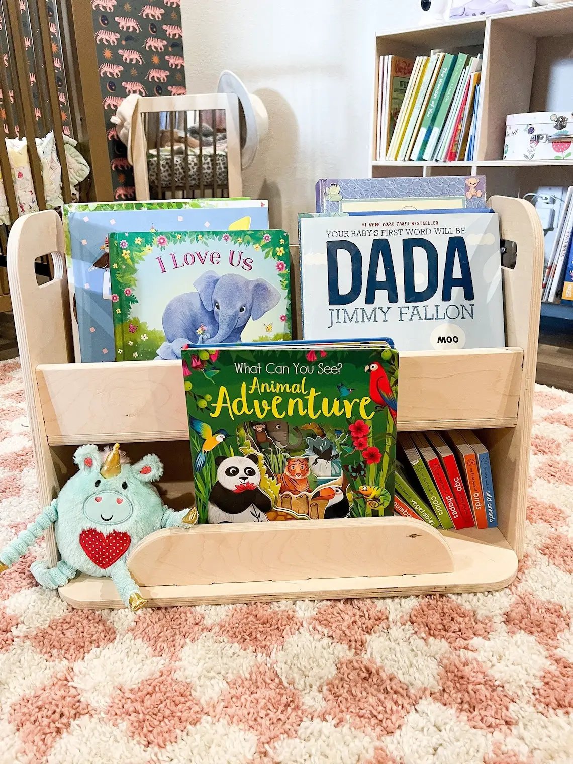 JANINE- Portable Bookshelf by Bush Acres