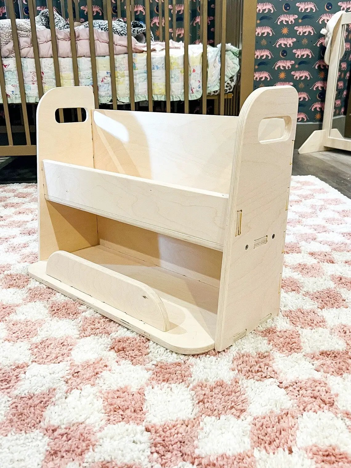 JANINE- Portable Bookshelf by Bush Acres
