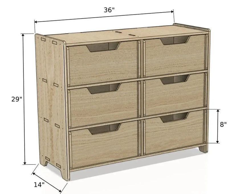 LALA- Dresser by Bush Acres