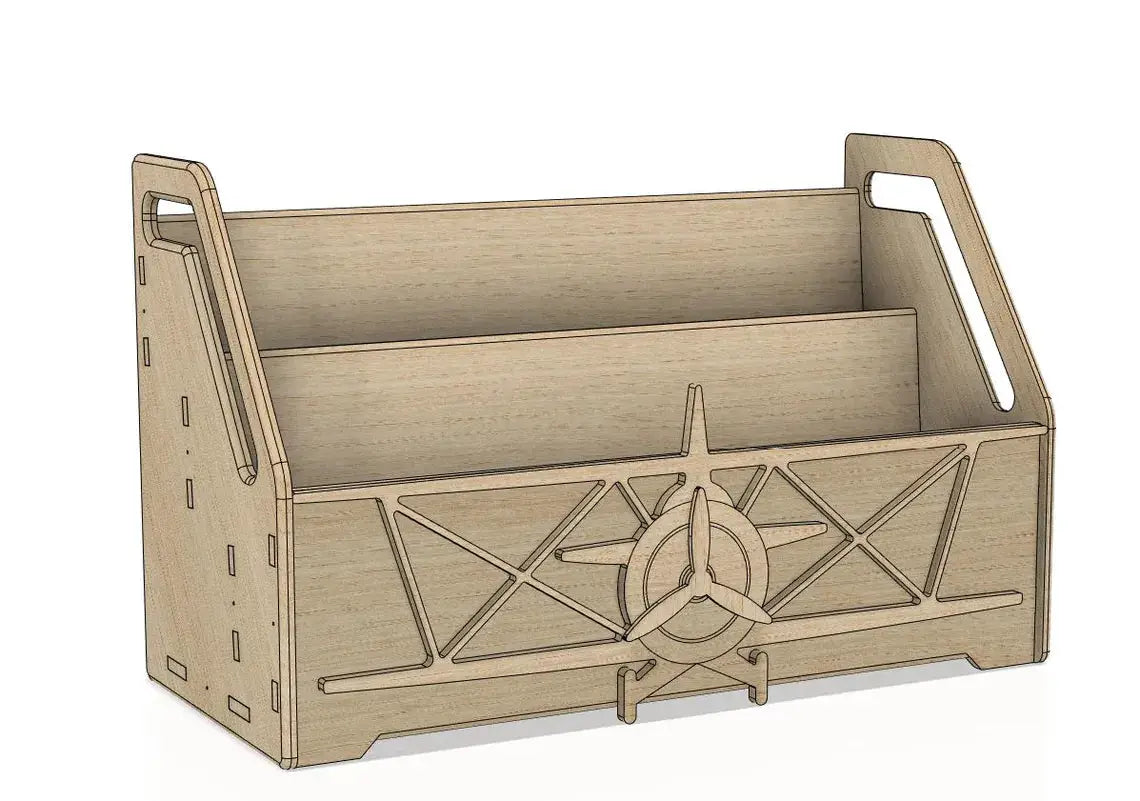 EARHART- Airplane Bookshelf by Bush Acres
