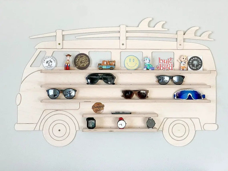 SURFSUP- VW Inspired Wall Shelf by Bush Acres