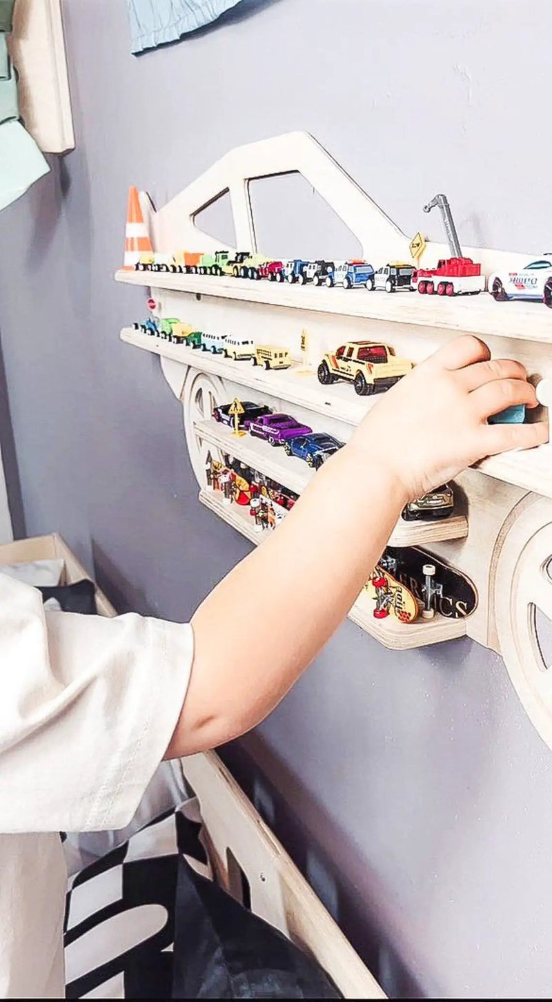 SPEEDSTAR- Race Car Toy Car Storage by Bush Acres