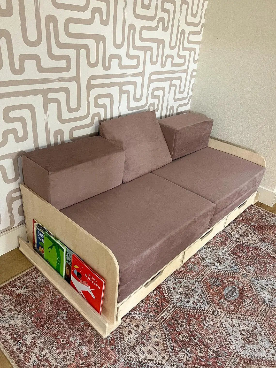 RONAN- Play Cushion Couch by Bush Acres