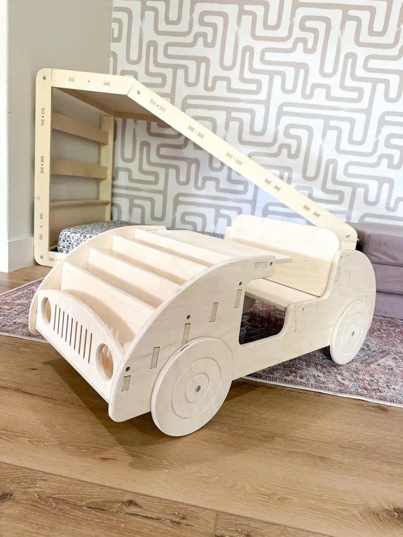 FELIX- Car Inspired Double Sided Bookshelf by Bush Acres