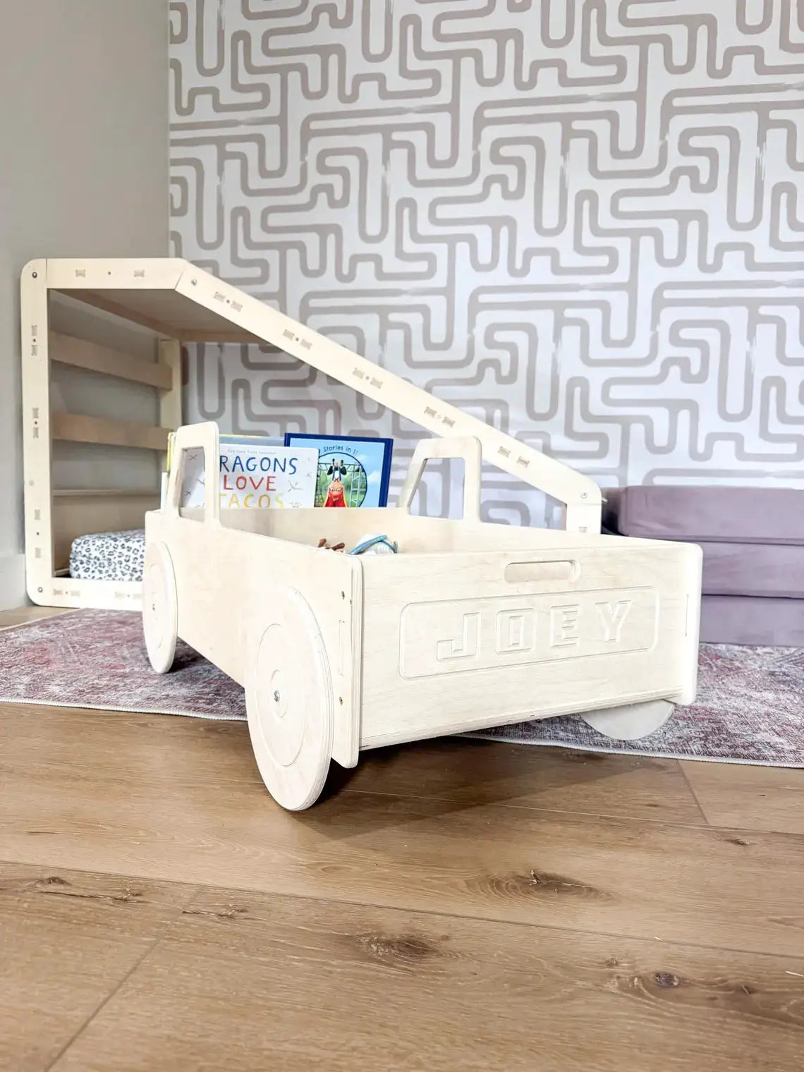 JOEY- Car Inspired Bookshelf by Bush Acres