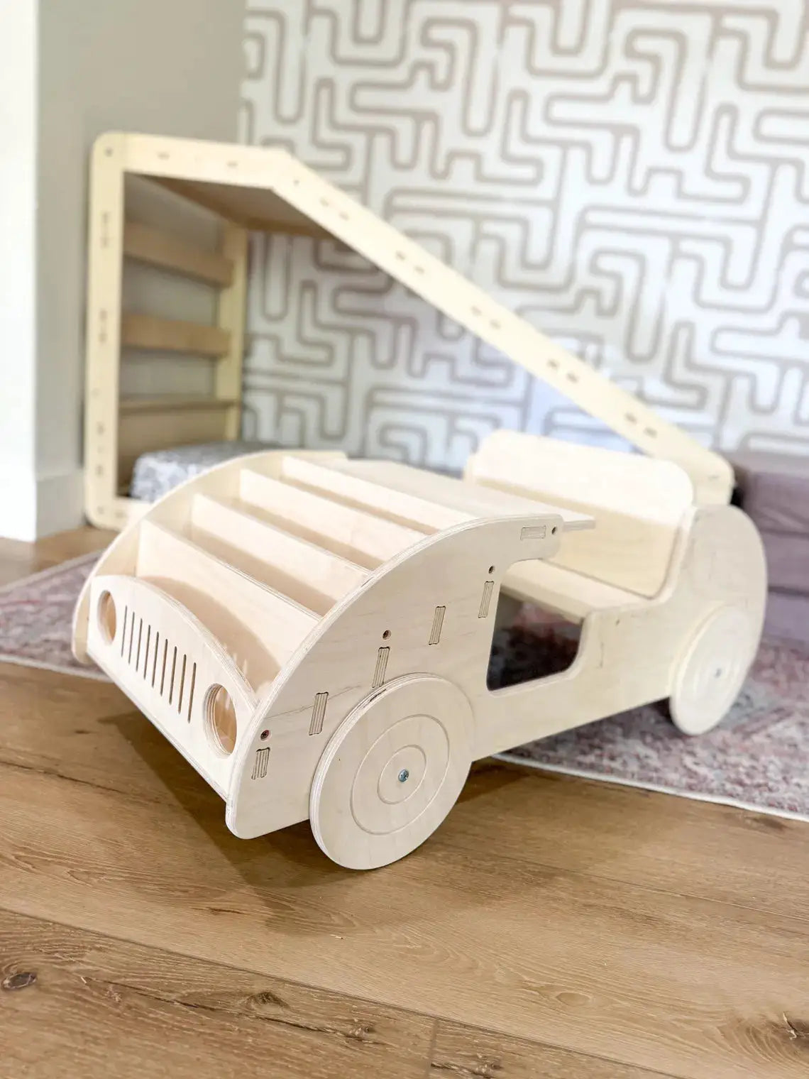 FELIX- Car Inspired Double Sided Bookshelf by Bush Acres