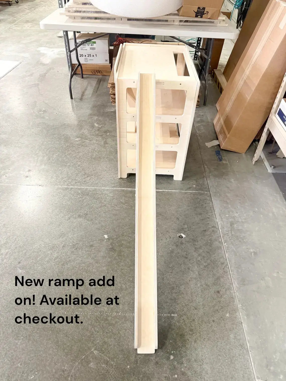 CADEN- Toy Car Ramp + Storage by Bush Acres