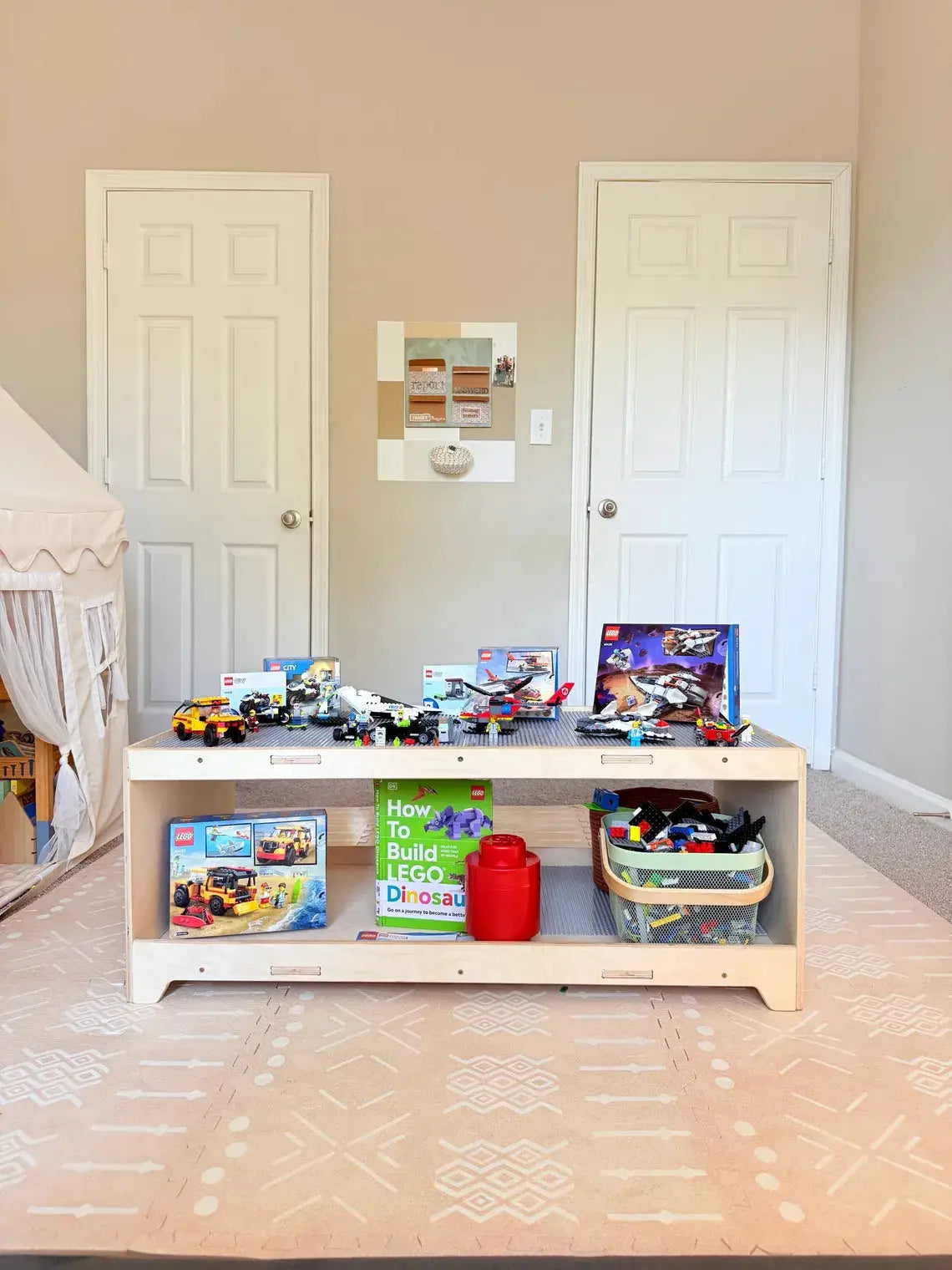 JACKIE- Building Block Table by Bush Acres