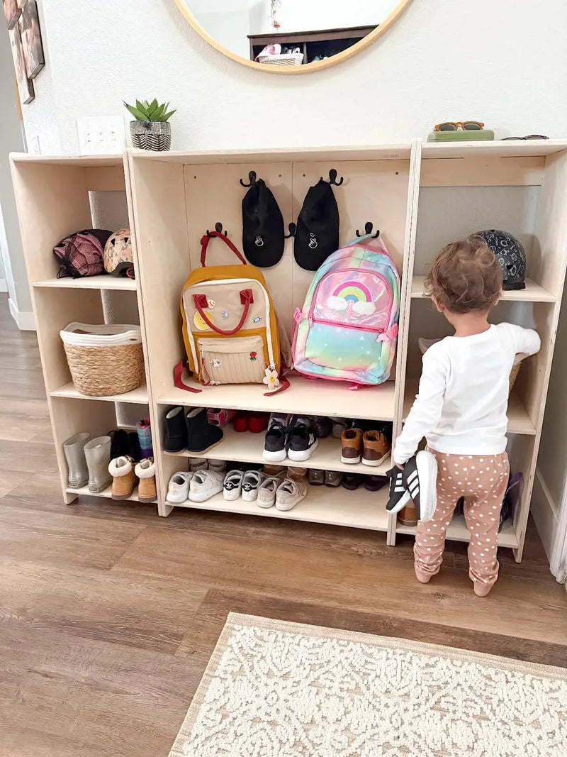 HARPER V3- Toddler Wardrobe + Classroom Cubbies by Bush Acres