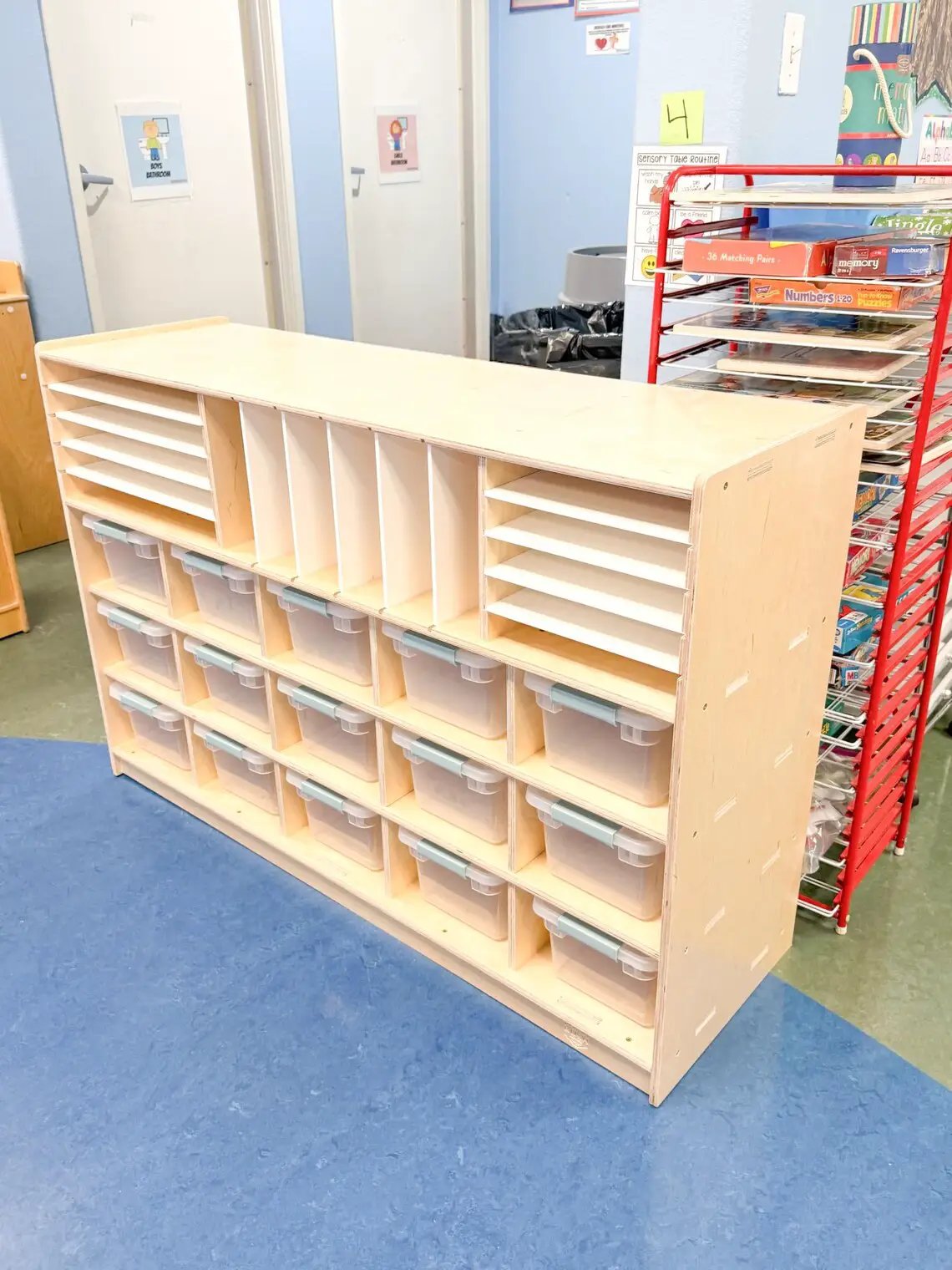 CHRISTIAN- Art Storage Shelf by Bush Acres