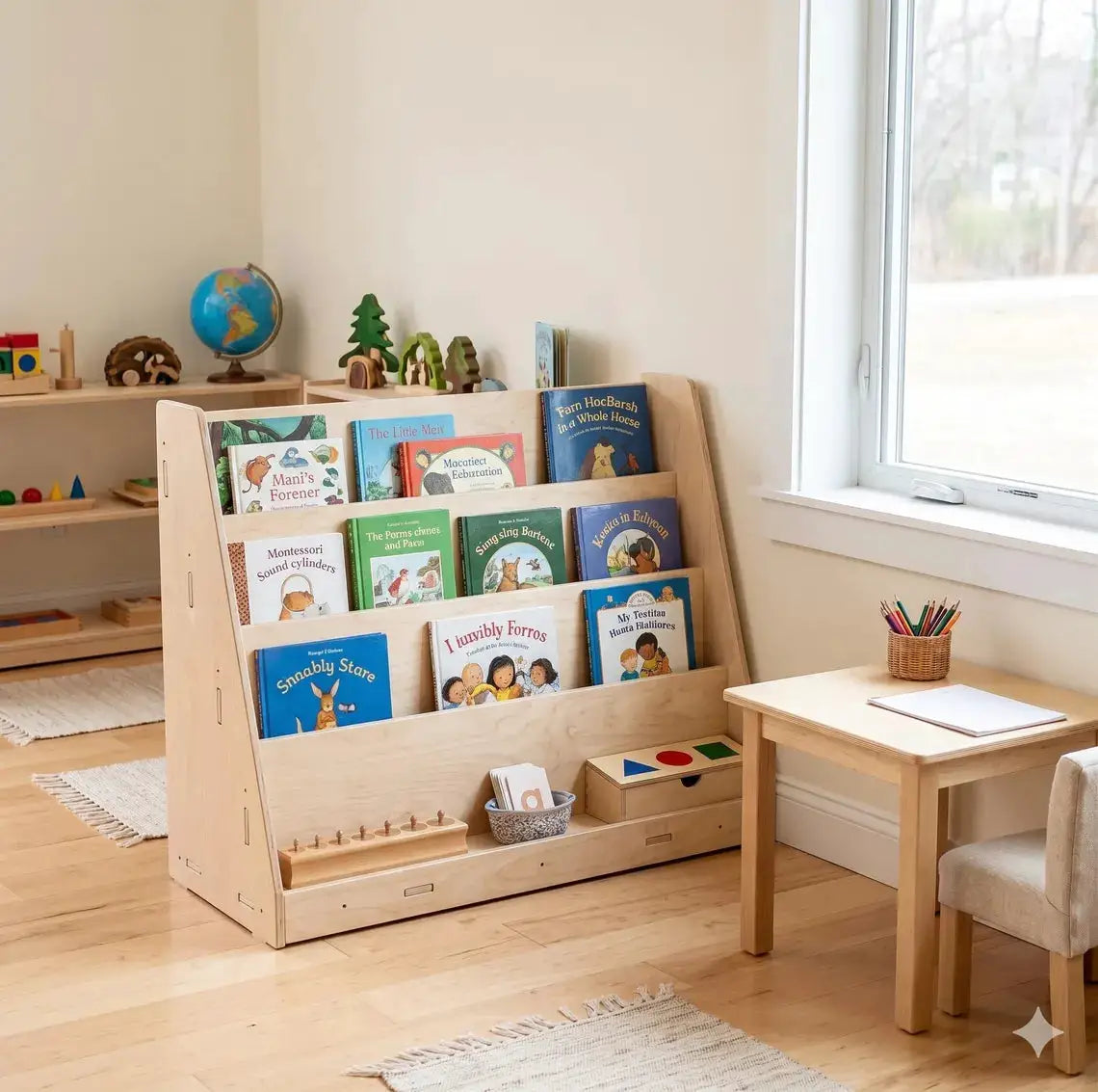 JENN- Montessori Front Facing Bookshelf, photo 3 of 6