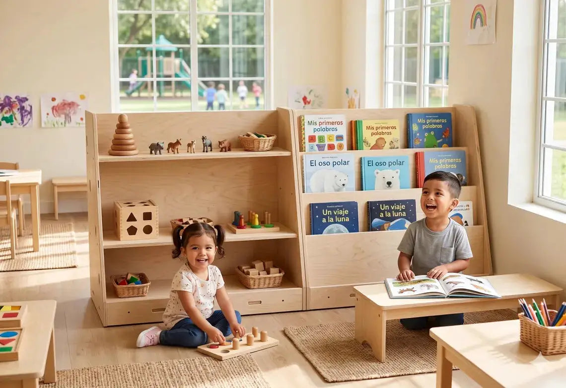 CARTER- Montessori Toy Shelf by Bush Acres