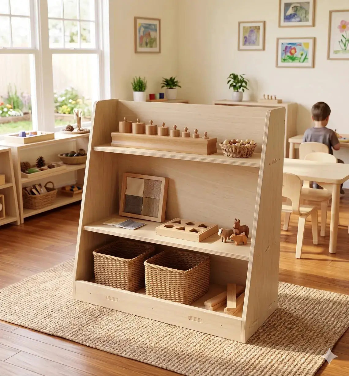 CARTER- Montessori Toy Shelf, photo 3 of 7