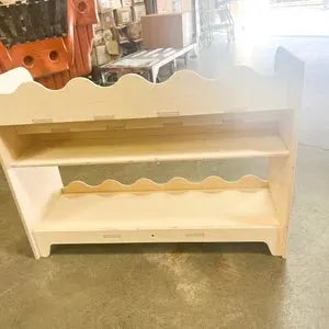 DARLA V2- Wave Design Bookshelf by Bush Acres