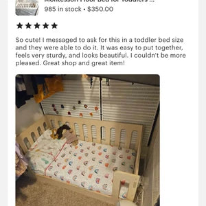 AVI- Floor Bed by Bush Acres