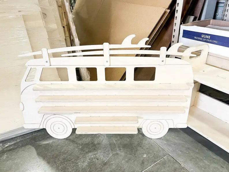 SURFSUP- VW Inspired Wall Shelf by Bush Acres