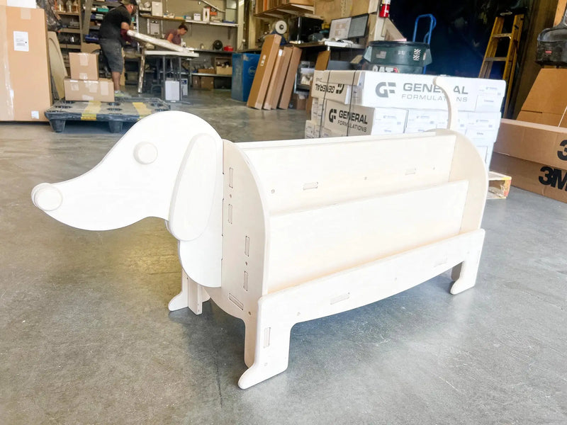WEENIE- Double Sided Dog Bookshelf by Bush Acres