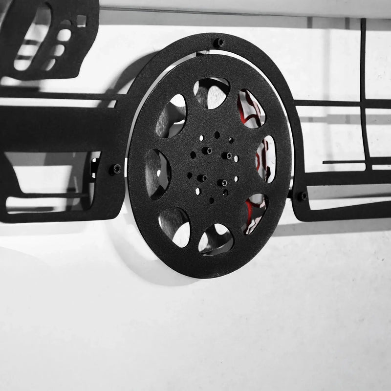 Custom Car Metal Wall Art with Spinning Wheels, Personalized Car Design, Custom Auto Gift for Men, Garage Decor, Your Car Line Art-KAFMEKA048 by Enova Art