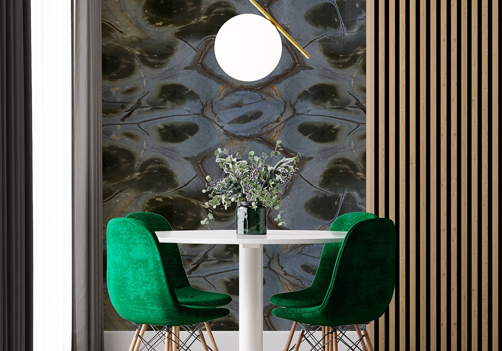 Illusion Polished Granite Slab Random room scene