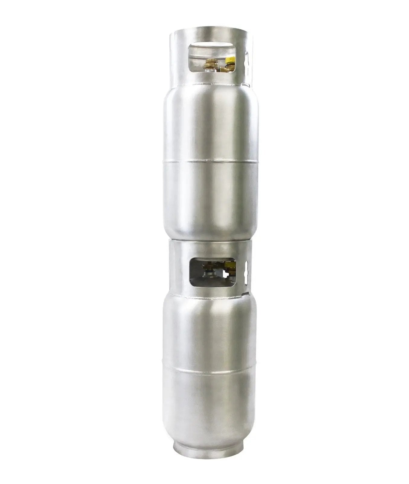Flame King 33.5lb Aluminum Forklift Propane Tank Cylinder with Gauge by Flame King Products