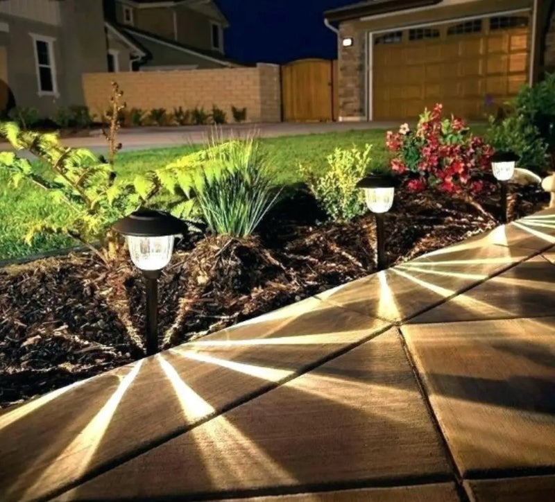 Energizer LED Solar Pathway Lights New Model , 8-pack Powered By Energizer by Outdoor Solar Outlet