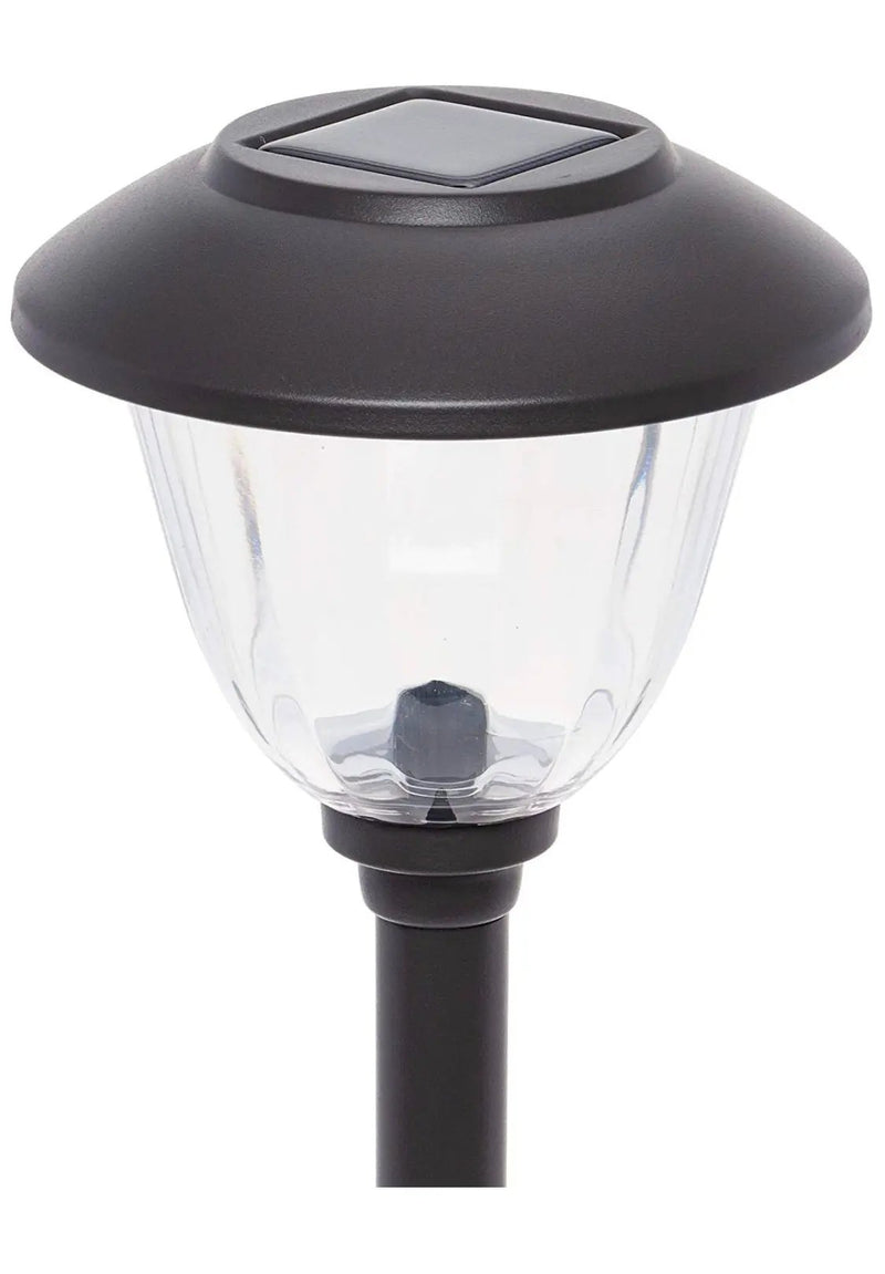 Energizer Solar Outdoor Pathway Lights Stainless Steel And Glass LED Lights- 8 Pack by Outdoor Solar Outlet