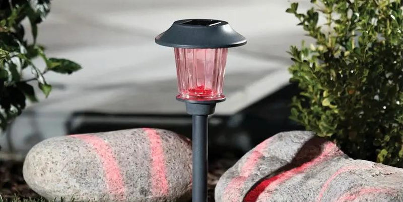 Berkley Jensen Solar Color-Holding Pathway Lights, 8pk. by Outdoor Solar Outlet