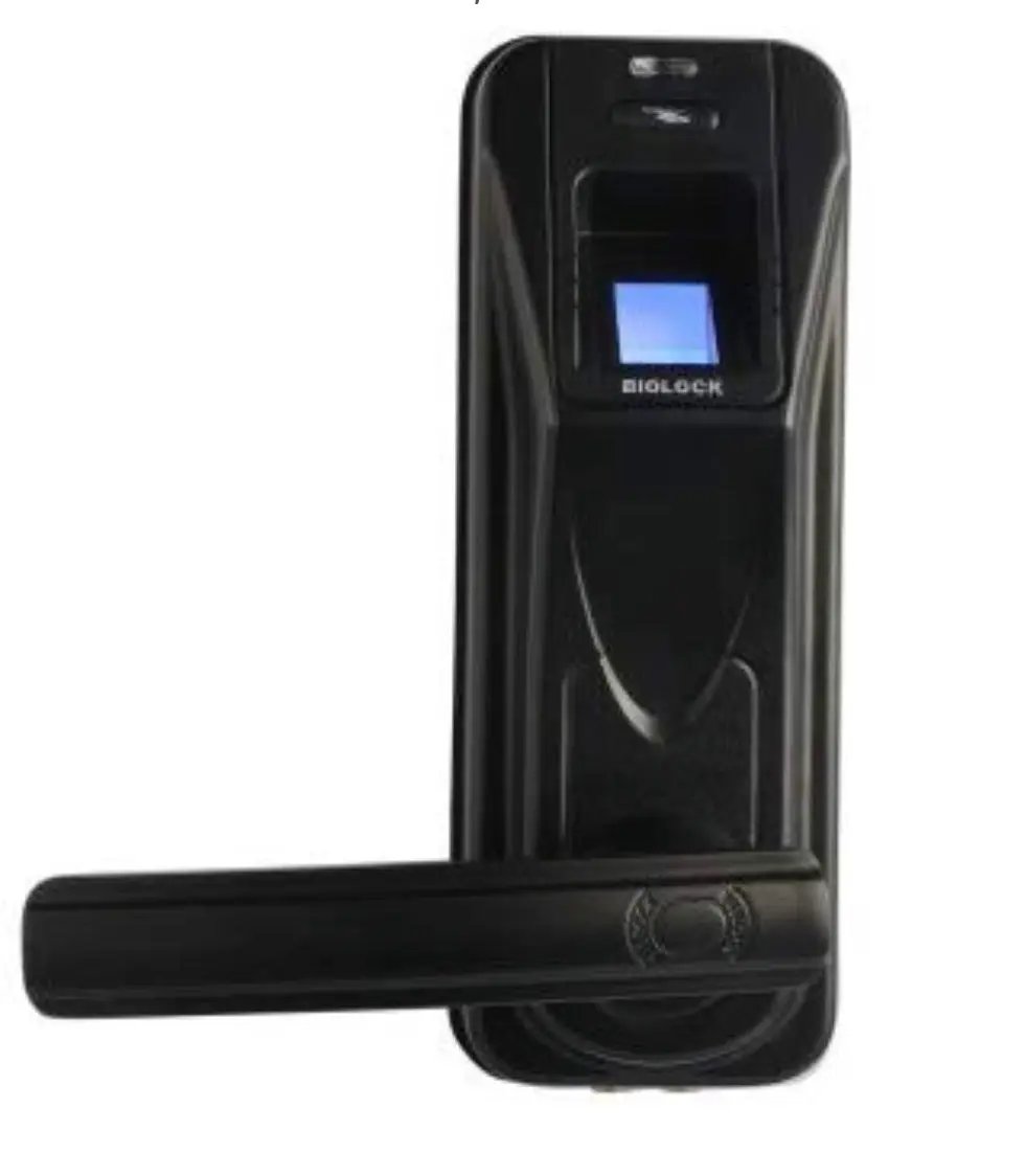 BIOLOCK 333 Biometric Fingerprint Entry Lever Door Lock by Outdoor Solar Outlet