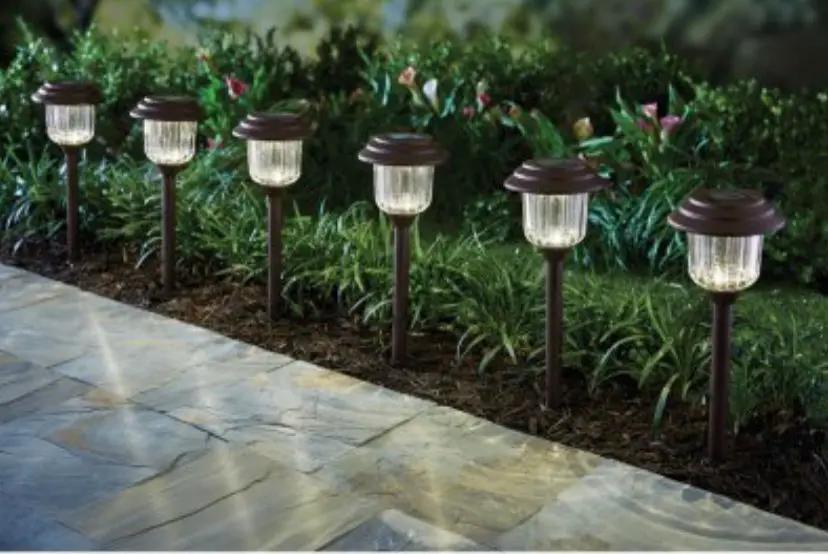 Member's Mark Solar Pathway Lights (12 pack) by Outdoor Solar Outlet