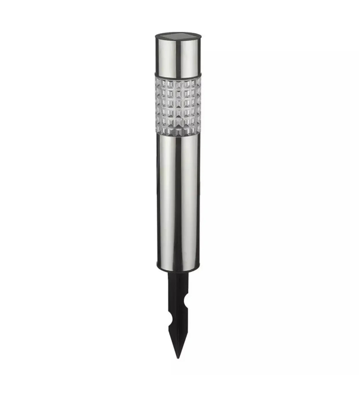 High End Modern Stainless Steel Solar Powered LED Bollard Pathway Light -15 Pack by Outdoor Solar Outlet