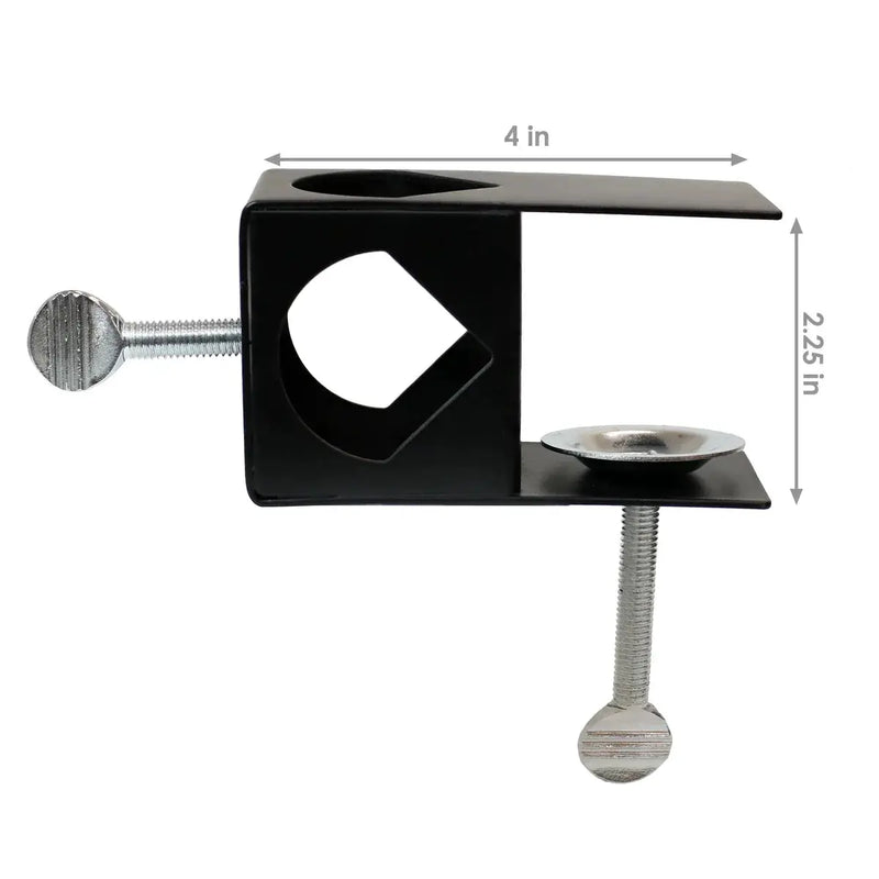 Threshold Deck Torch Clamp,For Pathway Lights -2 Pack [Aluminum] by Outdoor Solar Outlet