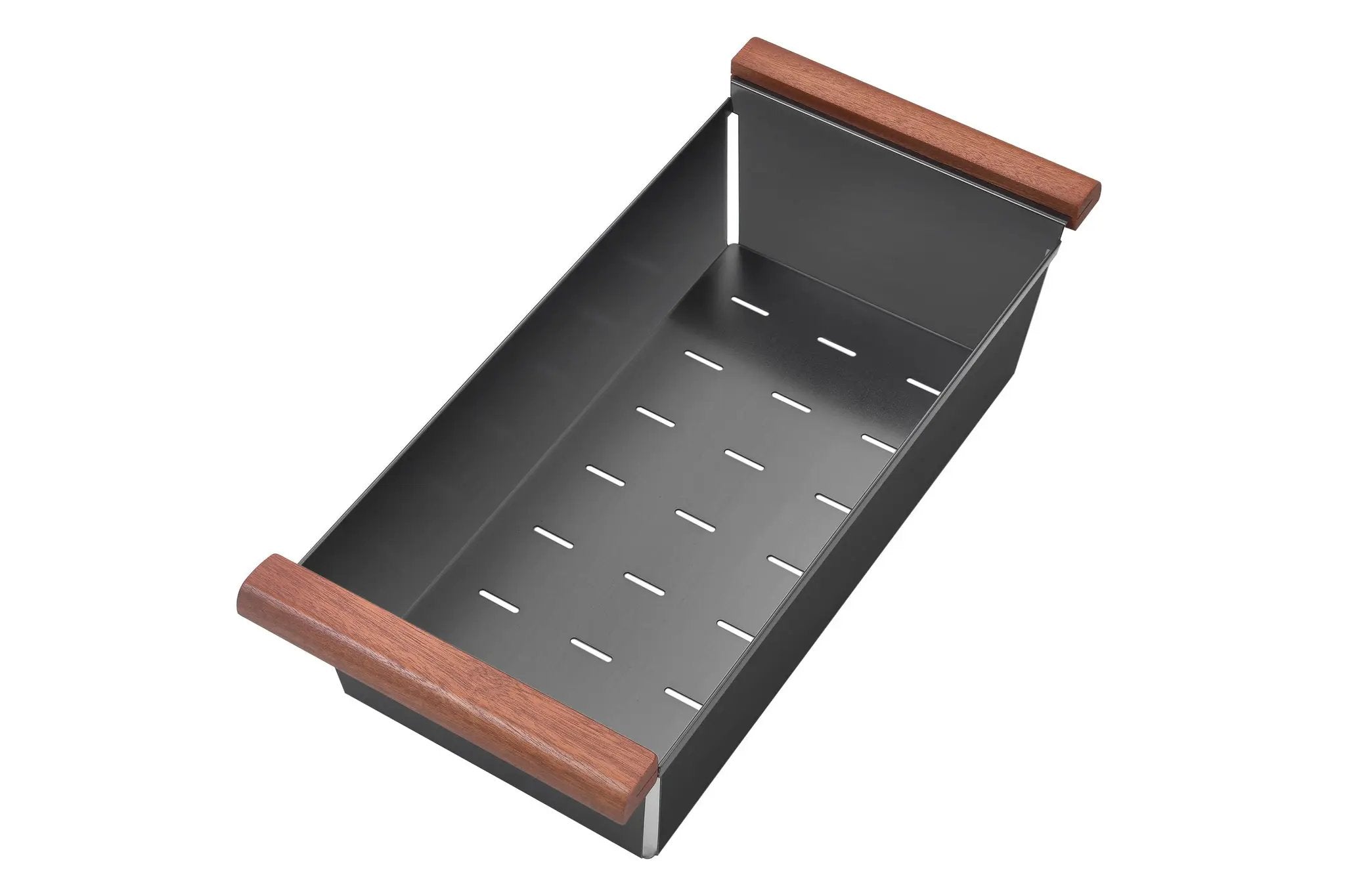 Zeek 33" Farmhouse Workstation Double Bowl Gunmetal Matte Black Kitchen Sink With Accessories PVD Nano Tech Coating ENZO ZA-B552 by ZEEK