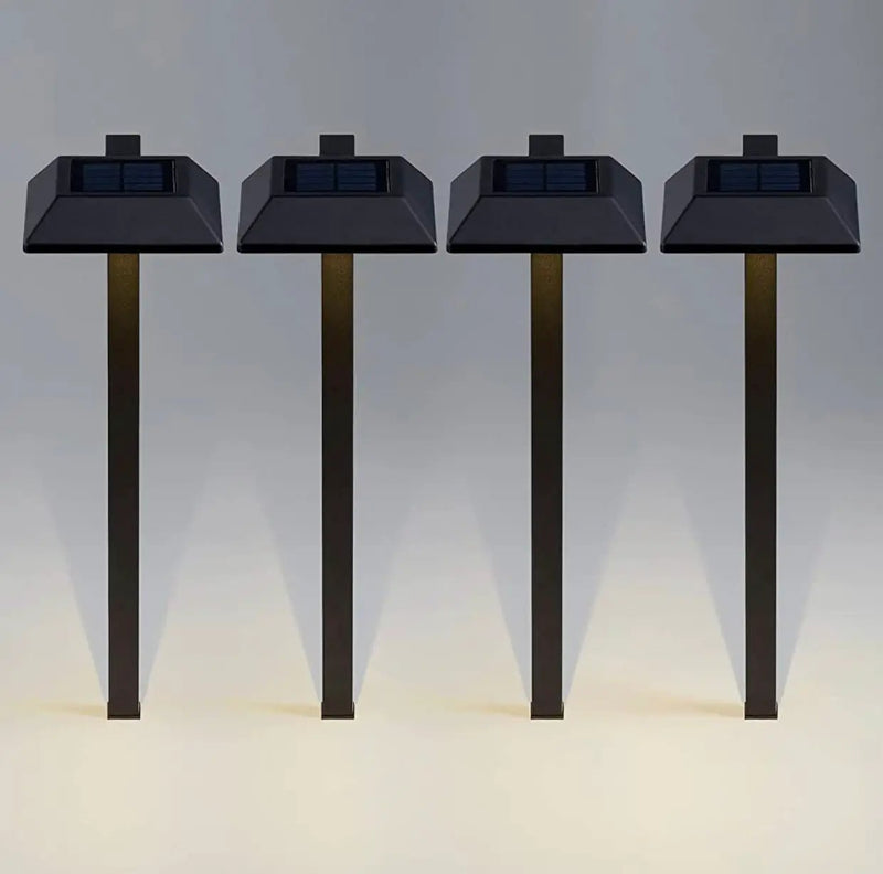 SmartYard Solar LED Pathway Lights 30 Lumen Modern Down Light , 6-Pack by Outdoor Solar Outlet