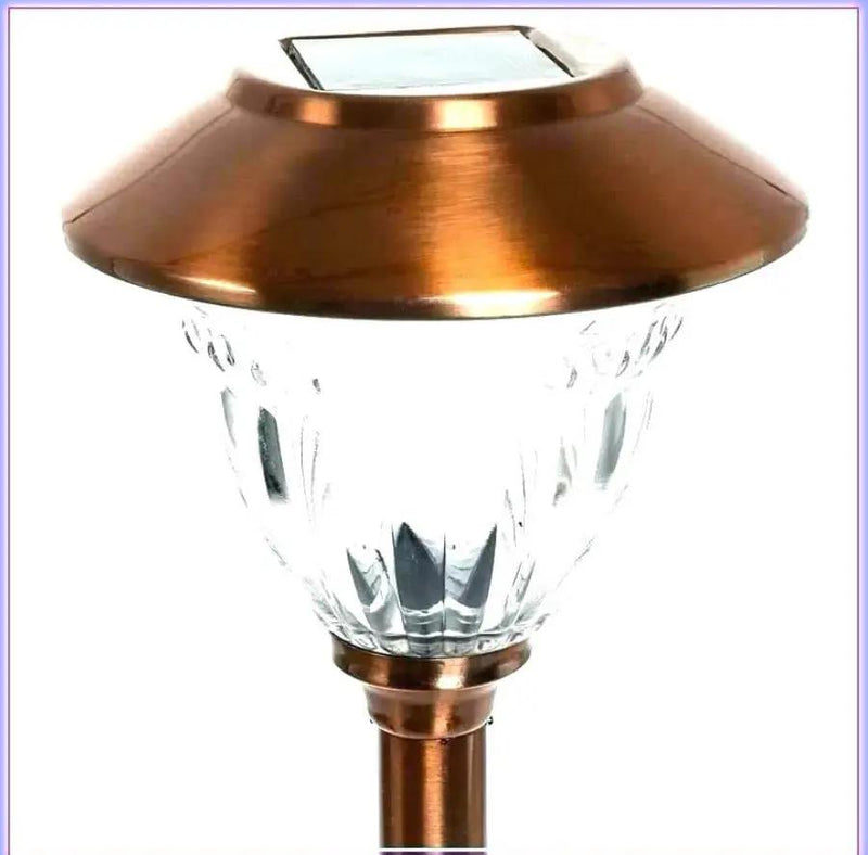 Energizer 10 Pack Solar Pathway LED Lights Outdoor ( Copper ) by Outdoor Solar Outlet