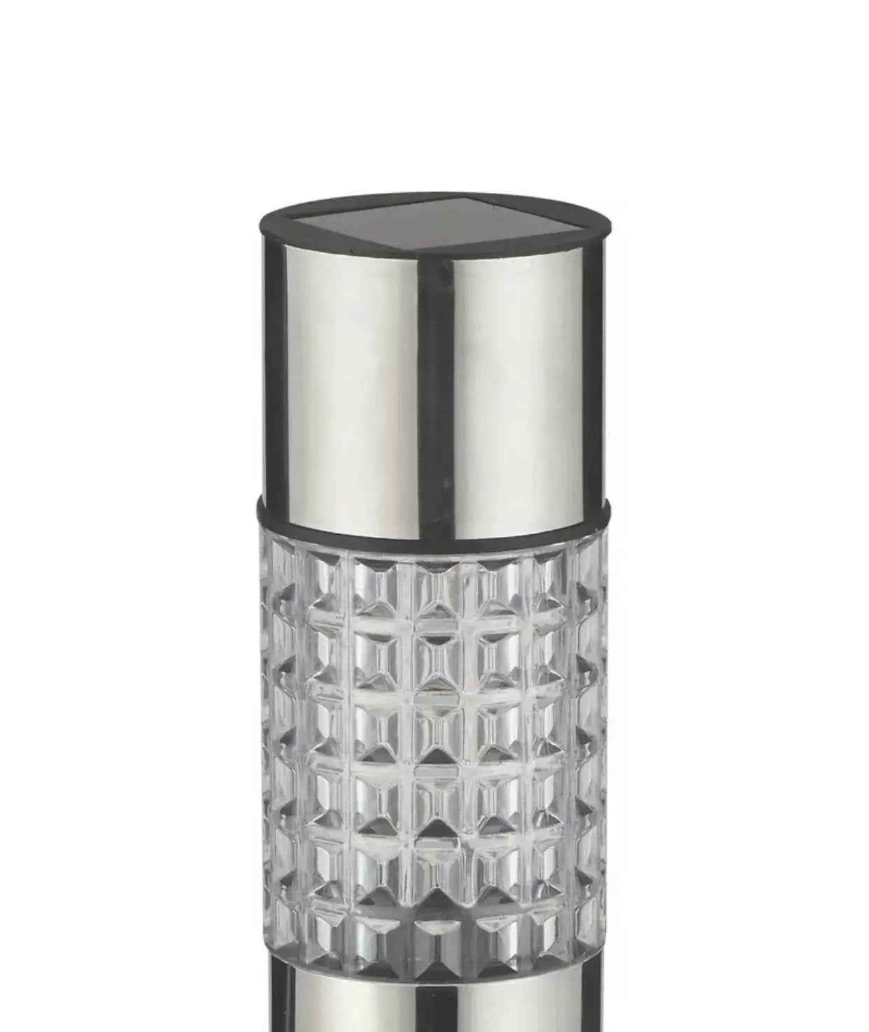 High End Modern Stainless Steel Solar Powered LED Bollard Pathway Light -15 Pack by Outdoor Solar Outlet