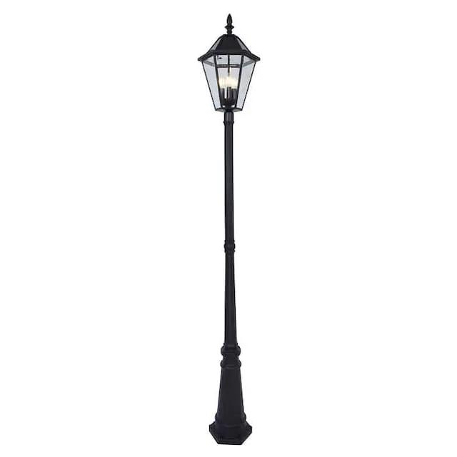 SmartYard Outdoor Solar LED Lamp Post 300 Lumen 90 Inch Tall by Outdoor Solar Outlet