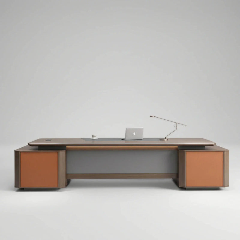 Cassel · Large L-Shaped Executive Desk by Arc Grove