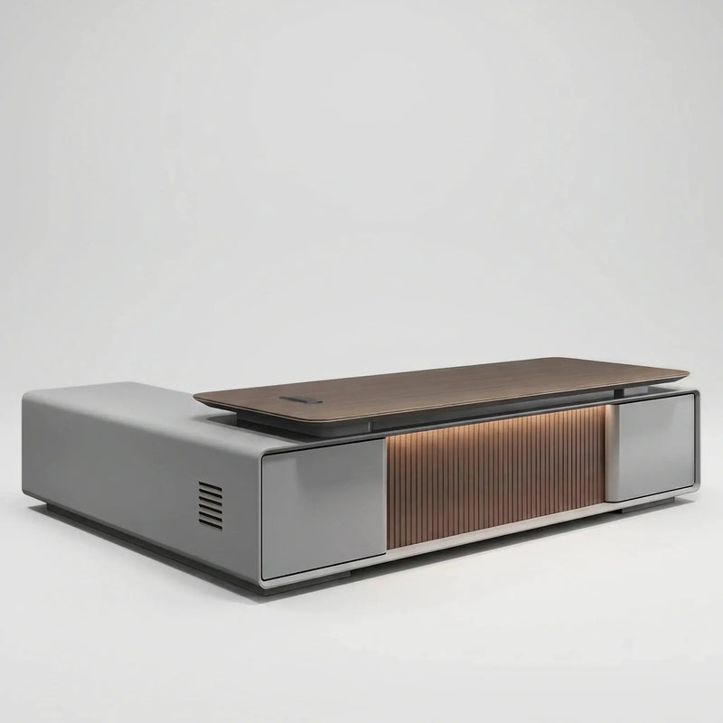 Twilley · Modern L-Shaped Executive Desk by Arc Grove