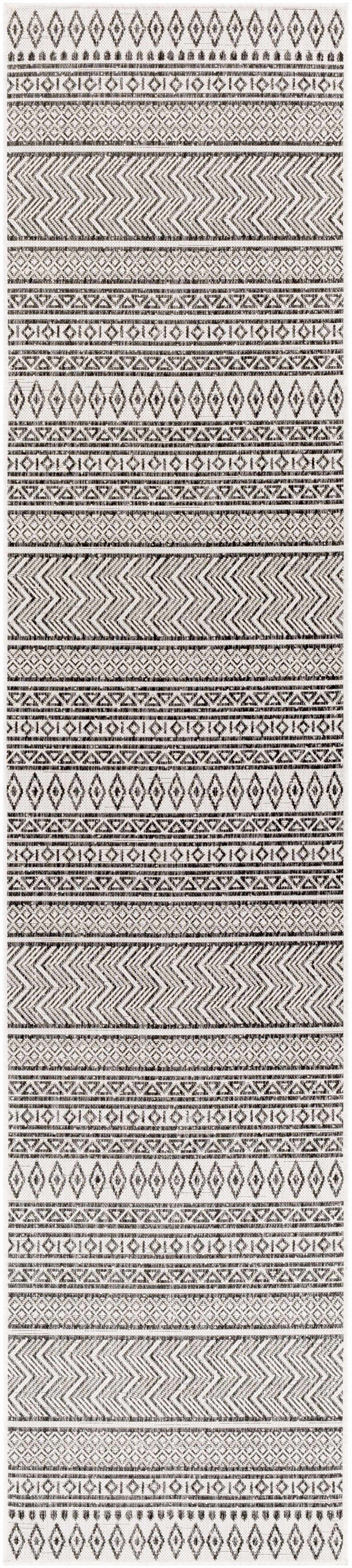 Imboden Black&White Outdoor Rug, photo 17 of 26