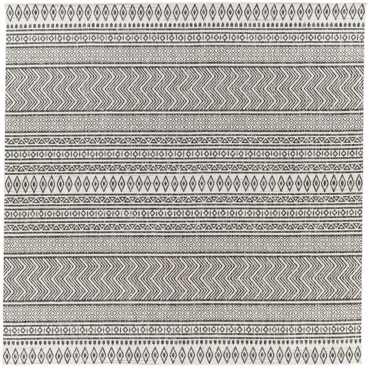Imboden Black&White Outdoor Rug, photo 24 of 26