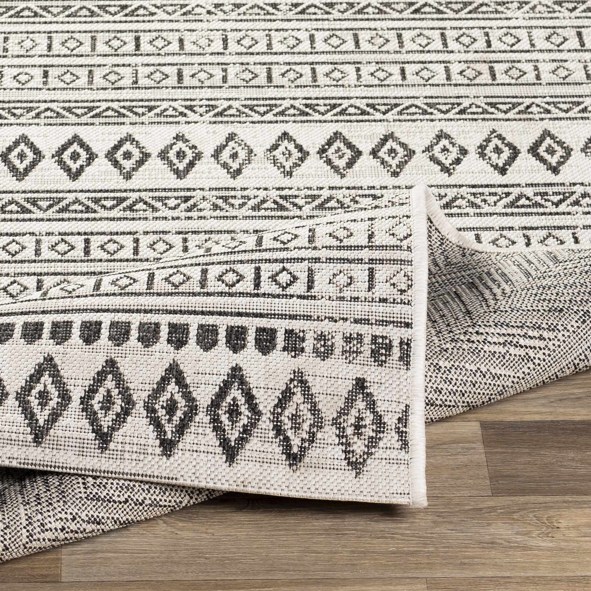 Imboden Black&White Outdoor Rug by Boutique Rugs