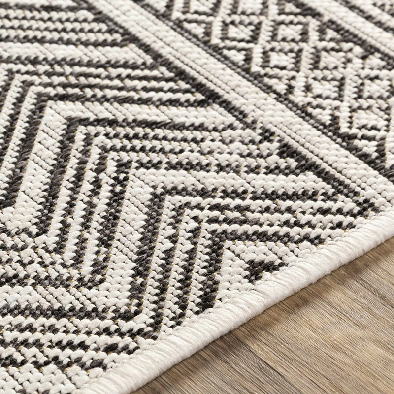 Imboden Black&White Outdoor Rug by Boutique Rugs