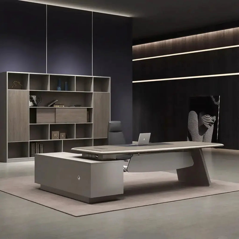 Corely · Modern L-Shaped Executive Desk by Arc Grove