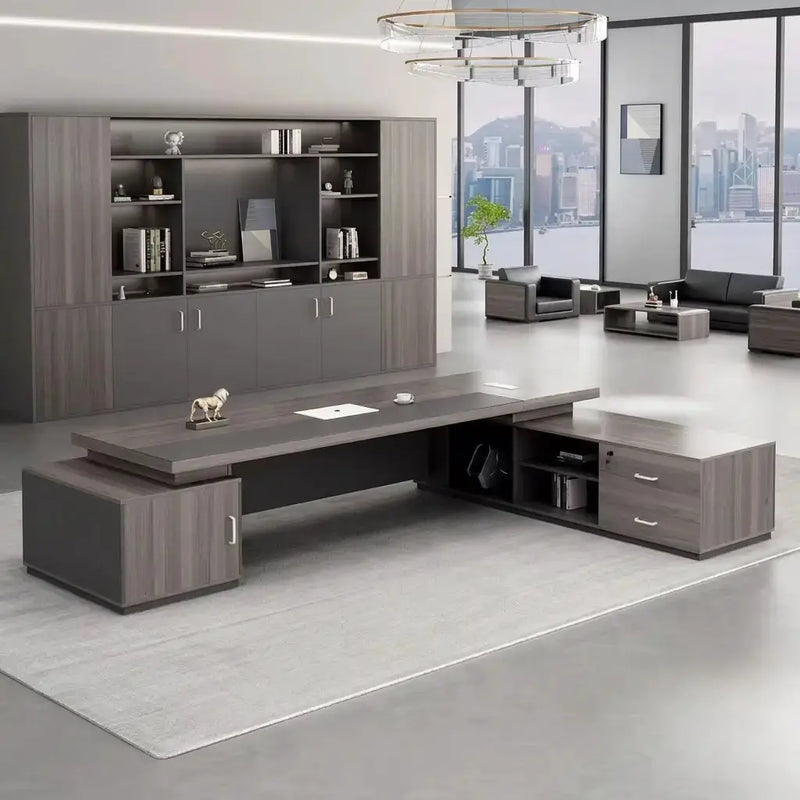 Eyer · Modern L-Shaped Executive Desk by Arc Grove