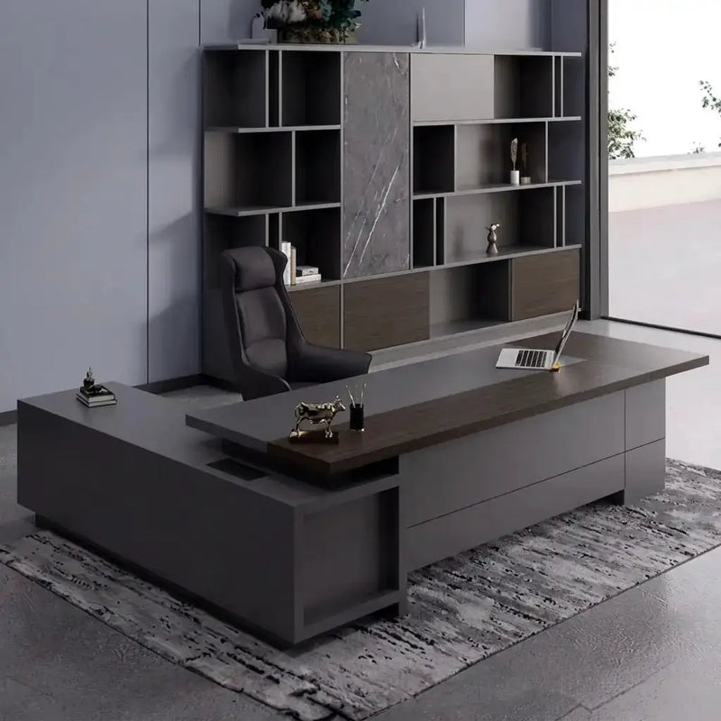 Carwin · Modern L-Shaped Executive Desk by Arc Grove