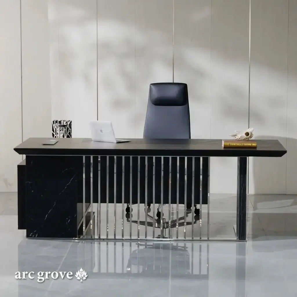Buckler · Modern L-Shaped Desk by Arc Grove