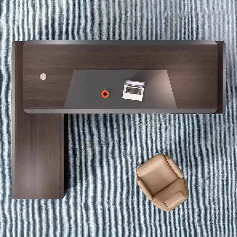 Wilcroft · Modern L-Shaped Executive Desk by Arc Grove
