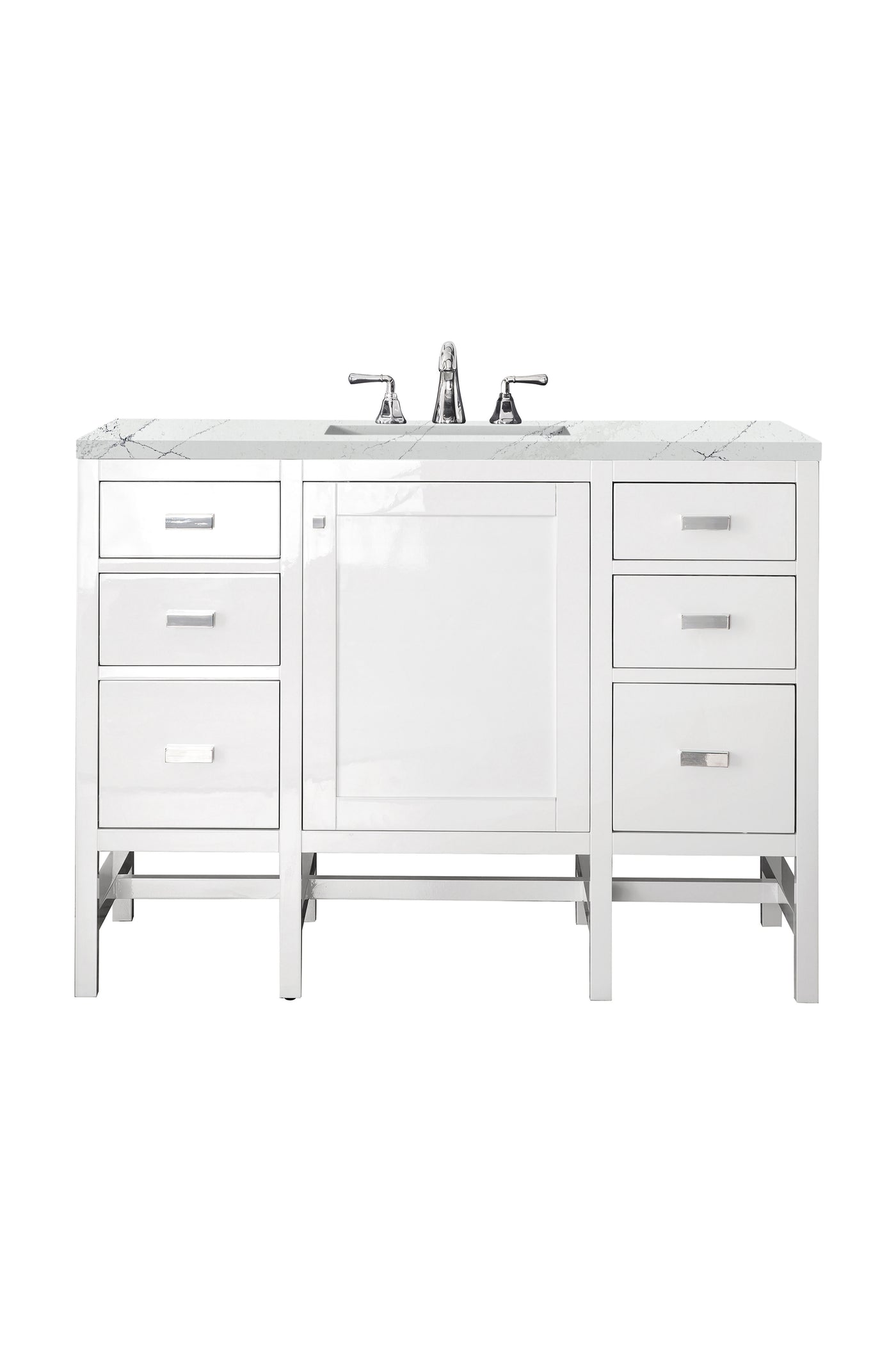 James Martin Addison 48" Single Bathroom Vanity, Glossy White, view 24