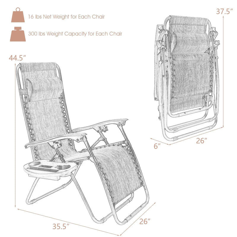 2 Pieces Folding by DirectDeals
