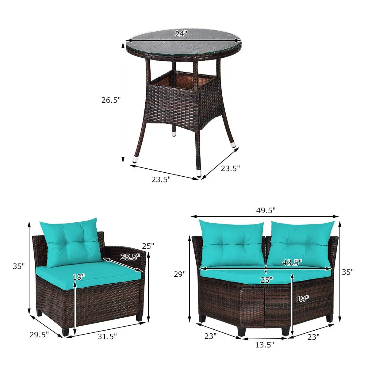 4 Pieces by DirectDeals